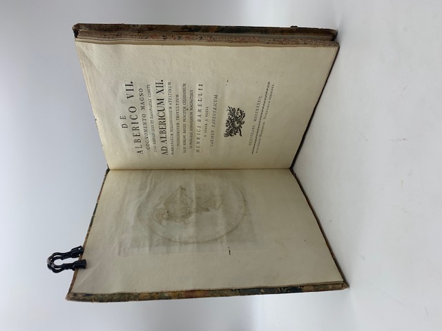 De Alberico VII cognomento magno cunii Barbiani Luigi et Zagonariae comite ad Albericum XII Barbianeum Belgiojosium atestinum vicecomitem Trivultium ... carmen panegiricum